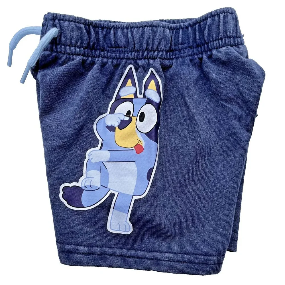 Bluey Bingo Two Piece Set Short Sleeve Shirt and Shorts Clear Sky Size 12M NWT
